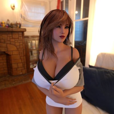 Big tits 3d housewife hot