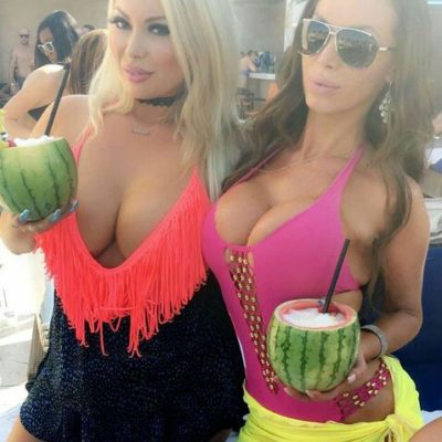 Bimbo big tits party time