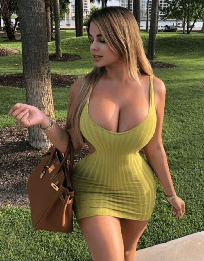 Anastasia kvitko busty tits in public