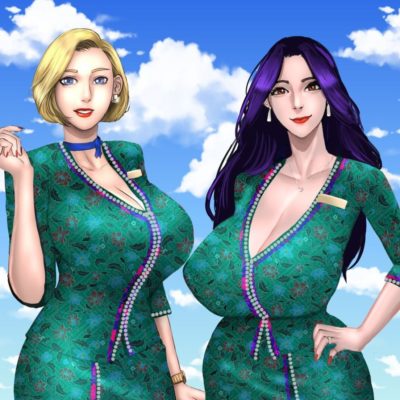 Milf airline adult cartoon comic 3