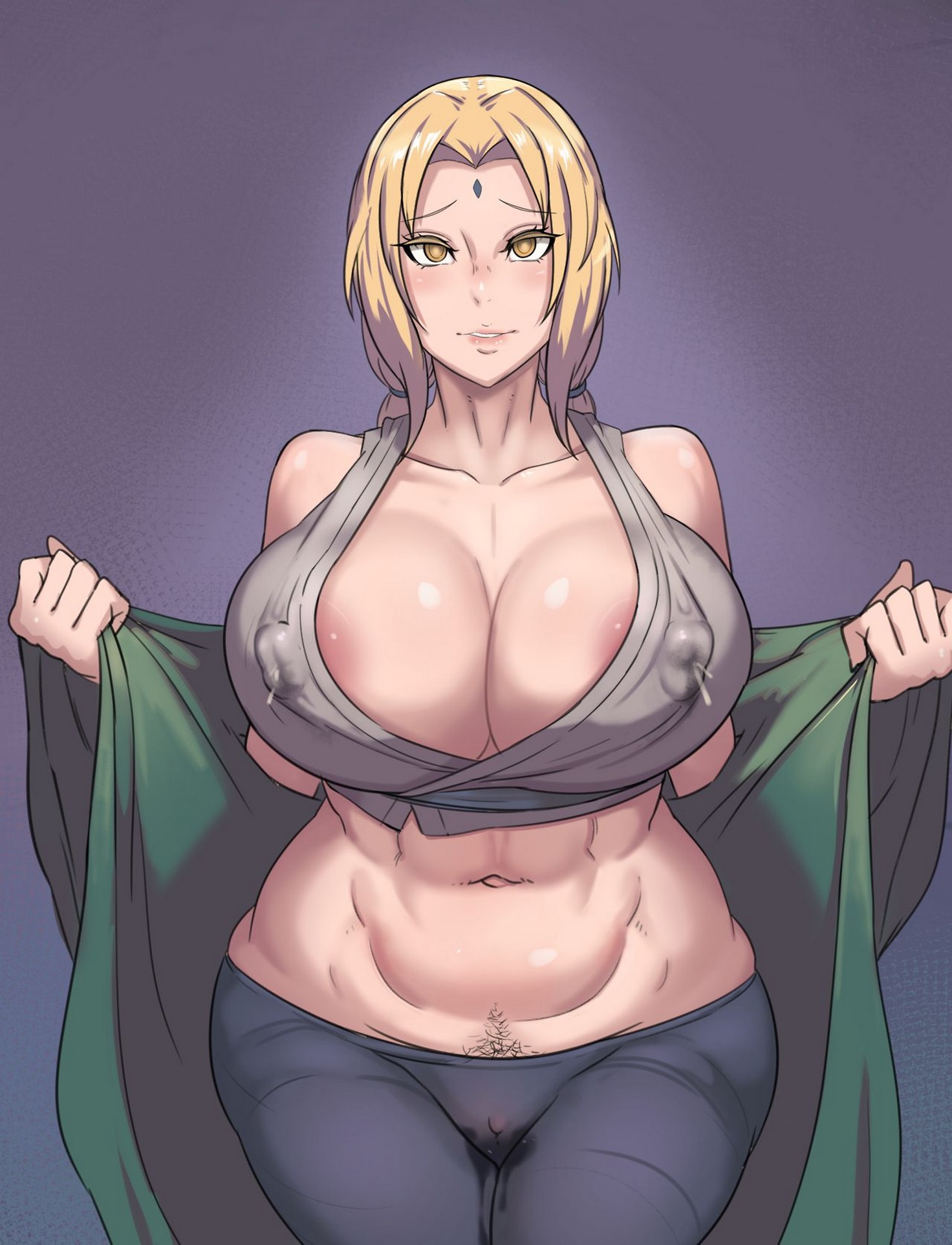 Naruto MILF's busty appeal