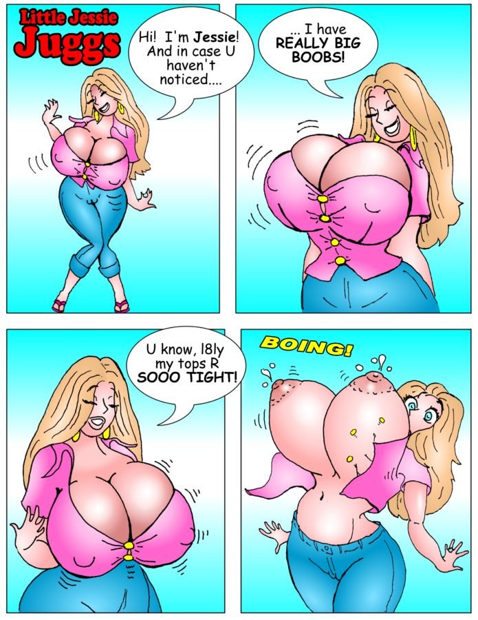 Jessie big tits cartoon
