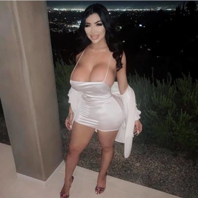 Curvy big tit latina tight dress