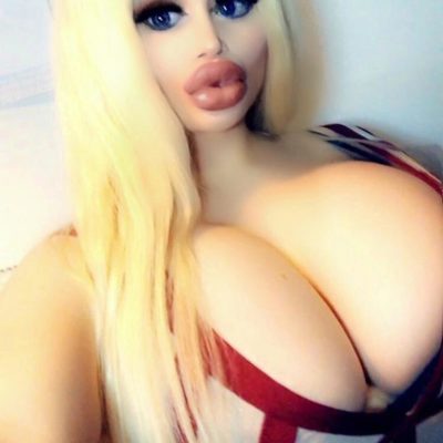 Plastic fuck doll Mimi Bugatti