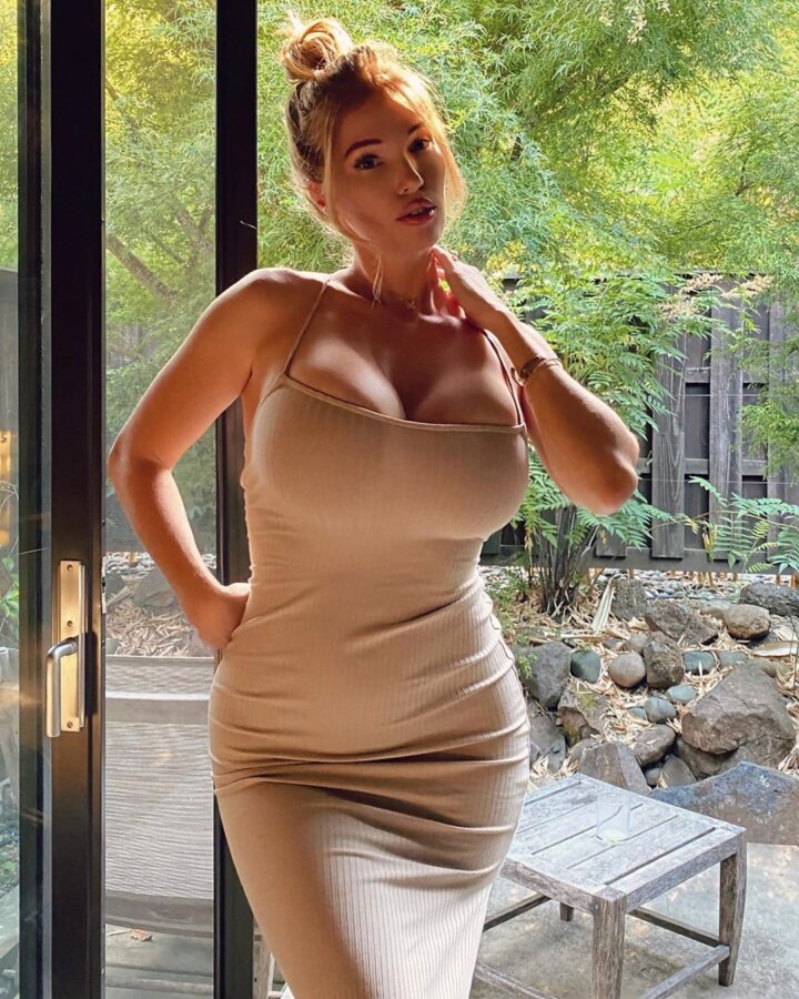 Free big tits tight dress